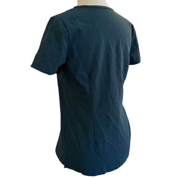 Figs Slim Catarina One-Pocket Scrub Top Forrest Green RN rn142256 fw11000 vneck - Picture 3 of 5